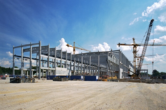 budowa hali przemysłowej